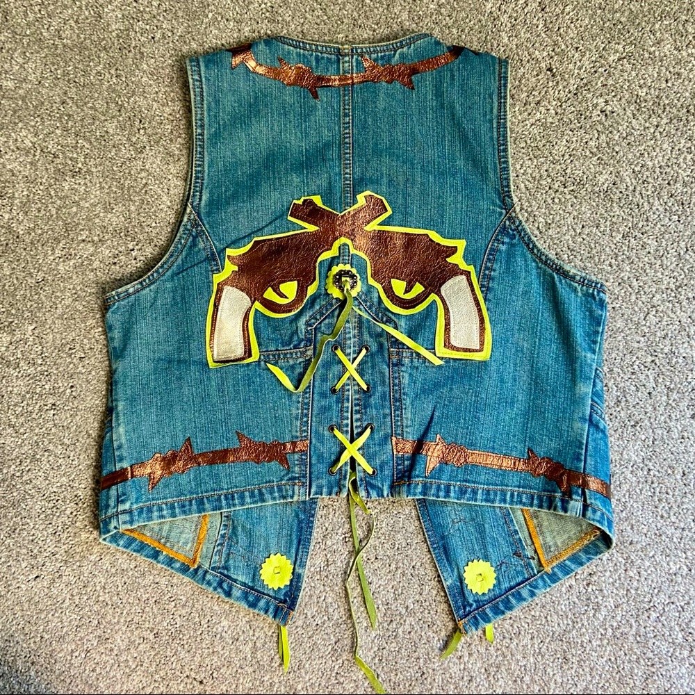 Vintage Handmade Western Vest